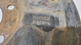 International Harvester Bendix 11" Dana 44 Rear Left Brake Backing Plate