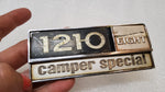 71-73 International IH Camper Special 1210 V8 Fender Emblem Badge