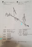 NOS 71-80 International Harvester Scout II Terra Traveler Windshield Wiper Left Pivot and Control Link 414743C91