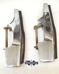 International Harvester Scout II Terra Traveler Chrome Bumper Gaurds "Bumperettes"