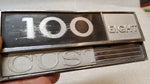 1974-75 International IH 100 Pickup Travelall Travelette V8 Fender Badge Emblem