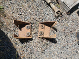 61-68 International Harvester Pickup Travelall Transfer case Frame angle wing mounts PAIR