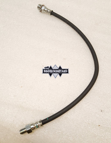 NEW Rear Brake Hose 18" 7/16-24 Flare 7/16-20 external thread