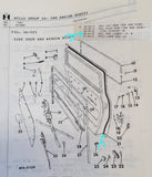 International Harvester Fleetstar & Cab-over Lower Door Seal 996947R3