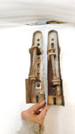 International Harvester Scout II Terra Traveler Chrome Bumper Gaurds "Bumperettes"