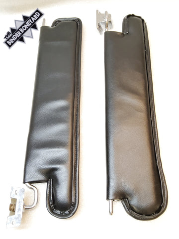 66-71 International Scout 800 Sun Visor Sunvisors Black SET left and right