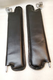 66-71 International Scout 800 Sun Visor Sunvisors Black SET left and right