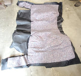 NOS 69-73 International Pickup Travelall Travelette Front Cab black vinyl floor mat 368852C2