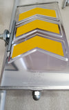 NOS Pair Re-Trac 5x10 Mirror West Coast Style V-160 Aluminum