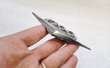 63-68 International Pickup Travelall Travelette 1300 fender emblem