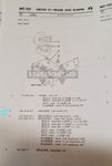 61-65 International Harvester Pickup Travelall Front Tow Hook Bracket (Driver side) & Spacer 235864R11, 240416R1