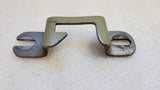 69-75 International Harvester Travelall back seat lower retainer bracket Right passenger side