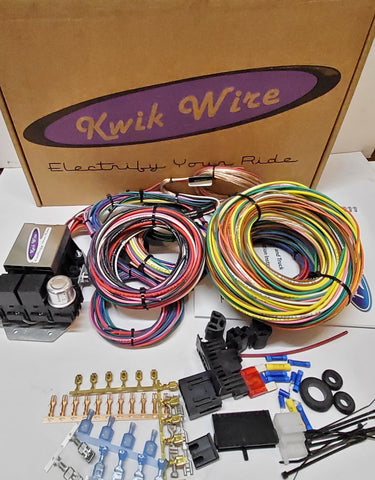 NEW! Kwik Wire 14 Circuit Universal Wiring Harness kit