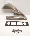 71-80 International Scout II Chrome Roof Rack Mount End With Gasket LH