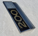 74-75 International IH 200 Pickup Travelall Travelette V8 Fender Badge Emblem