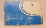 1973 International IH Vehicle & Engine Emission Control Systems Booklet
