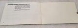 1973 International IH Vehicle & Engine Emission Control Systems Booklet