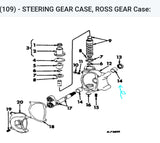 International Harvester 53-65 Ross Steering Gear Case Bushings G10725, 6800HB